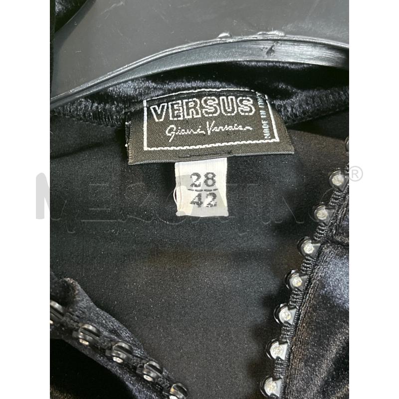 MAGLIA DONNA GIANNI VERSACE NERA VELL BRILL CERNIERA | Mercatino dell'Usato Ciampino 3