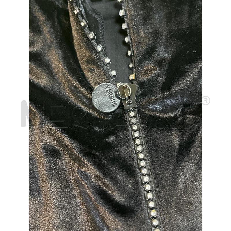 MAGLIA DONNA GIANNI VERSACE NERA VELL BRILL CERNIERA | Mercatino dell'Usato Ciampino 4