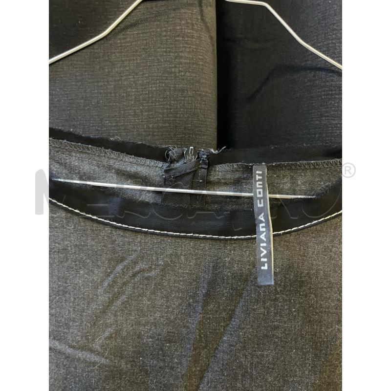 MAGLIA DONNA LIVIANA CONTI GRIGIO SCURO | Mercatino dell'Usato Ciampino 2