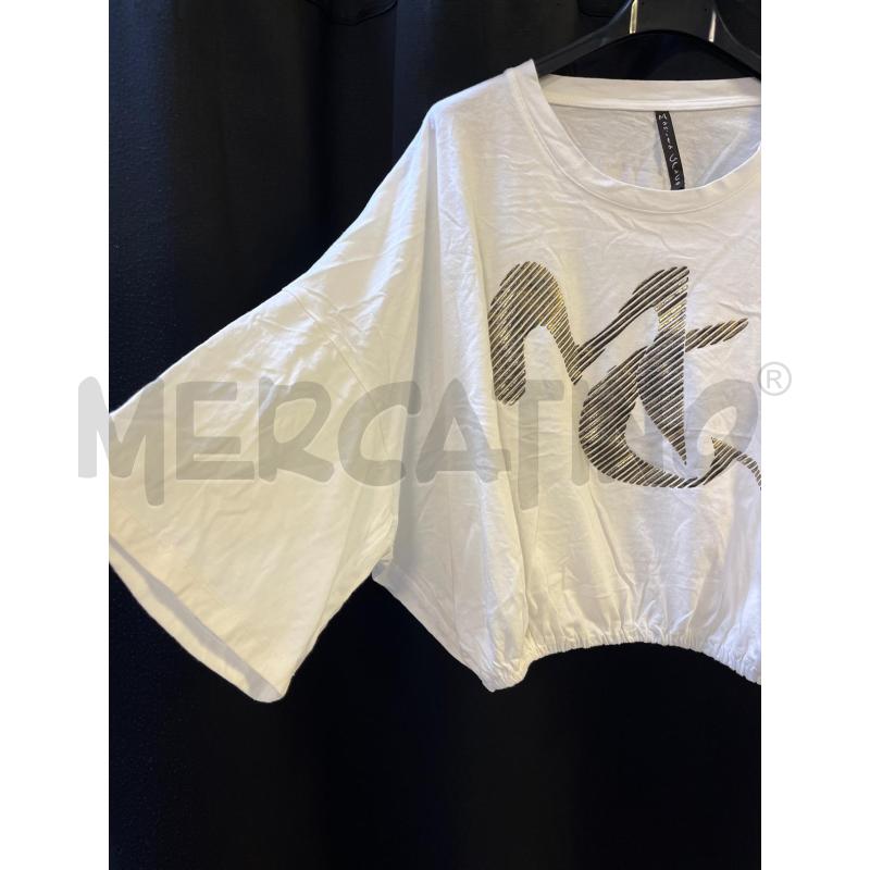 MAGLIA DONNA MANILA GRACE BIANCA CROP  | Mercatino dell'Usato Ciampino 2
