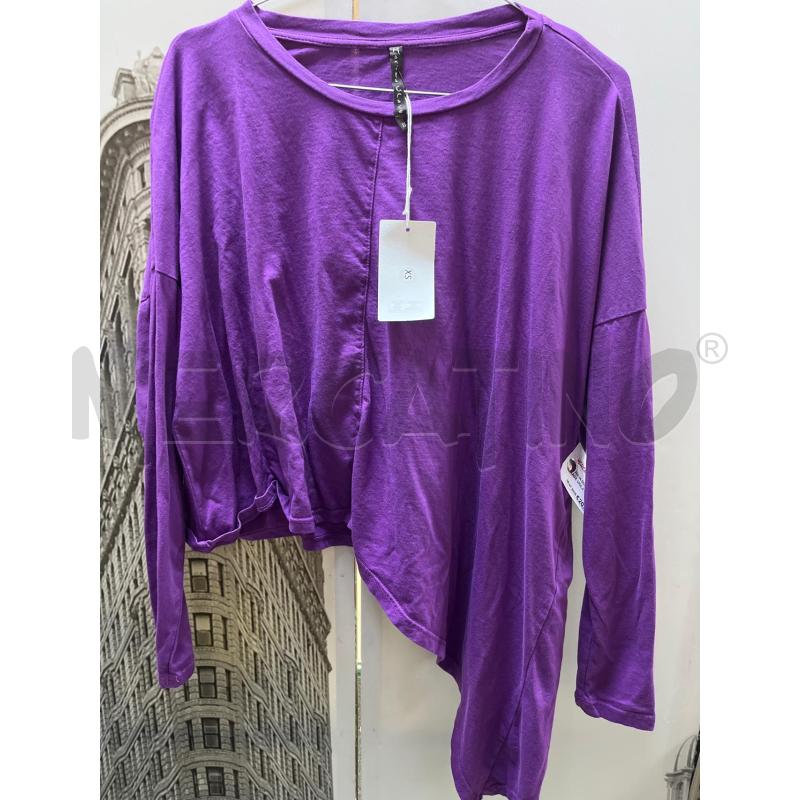 MAGLIA DONNA MANILA GRACE VIOLA NUOVA | Mercatino dell'Usato Ciampino 1