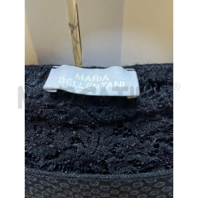 MAGLIA DONNA MARIA BELLENTANI NERA FANT GRIGIA | Mercatino dell'Usato Ciampino 3