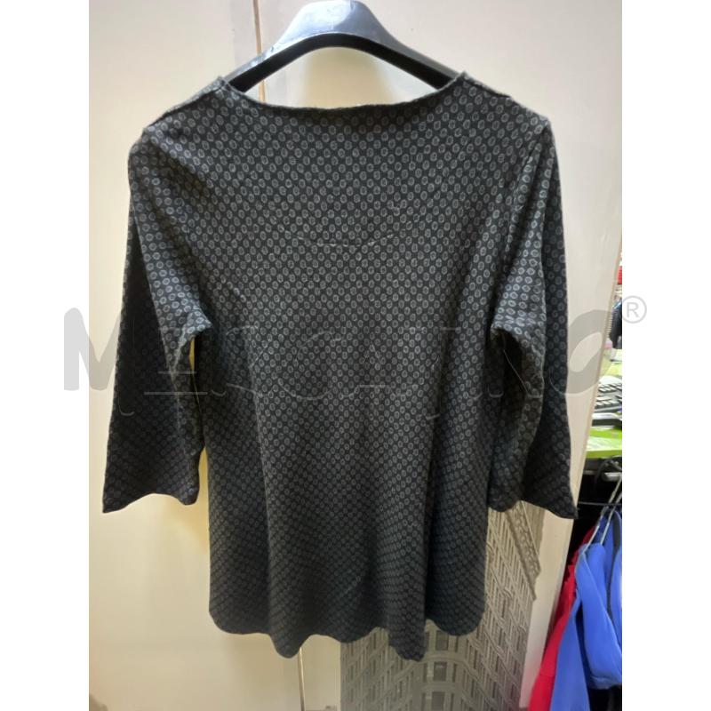 MAGLIA DONNA MARIA BELLENTANI NERA FANT GRIGIA | Mercatino dell'Usato Ciampino 4