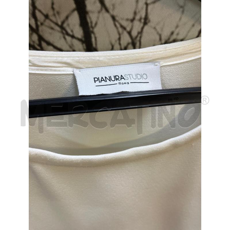 MAGLIA DONNA PIANURA STUDIO BIANCA STR ECOP NERE | Mercatino dell'Usato Ciampino 2