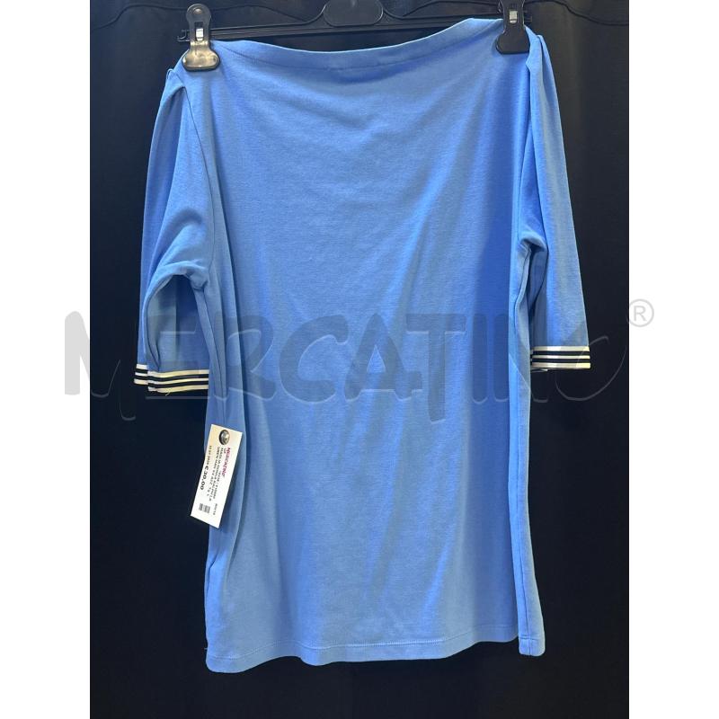 MAGLIA DONNA RALPH LAUREN MAN 3/4 AZZURRA | Mercatino dell'Usato Ciampino 3