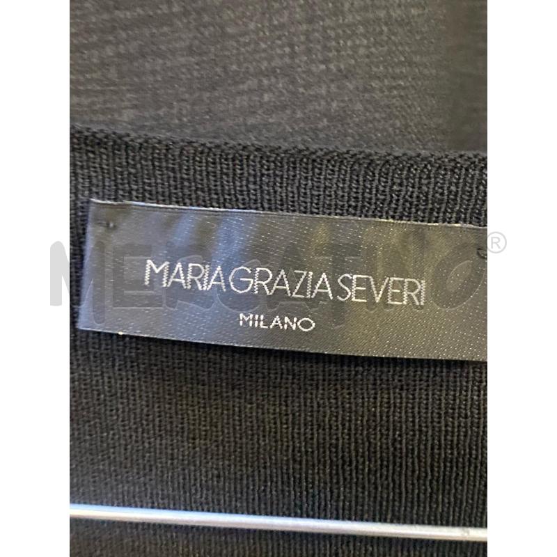MAGLIA DONNA  SMANICATA MARIAGRAZIA SEVERI BIANCA POIS NERI | Mercatino dell'Usato Ciampino 2