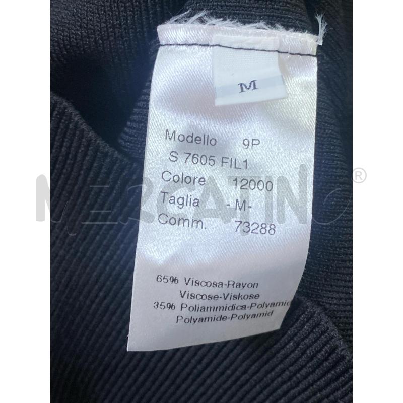 MAGLIA DONNA  SMANICATA MARIAGRAZIA SEVERI BIANCA POIS NERI | Mercatino dell'Usato Ciampino 4