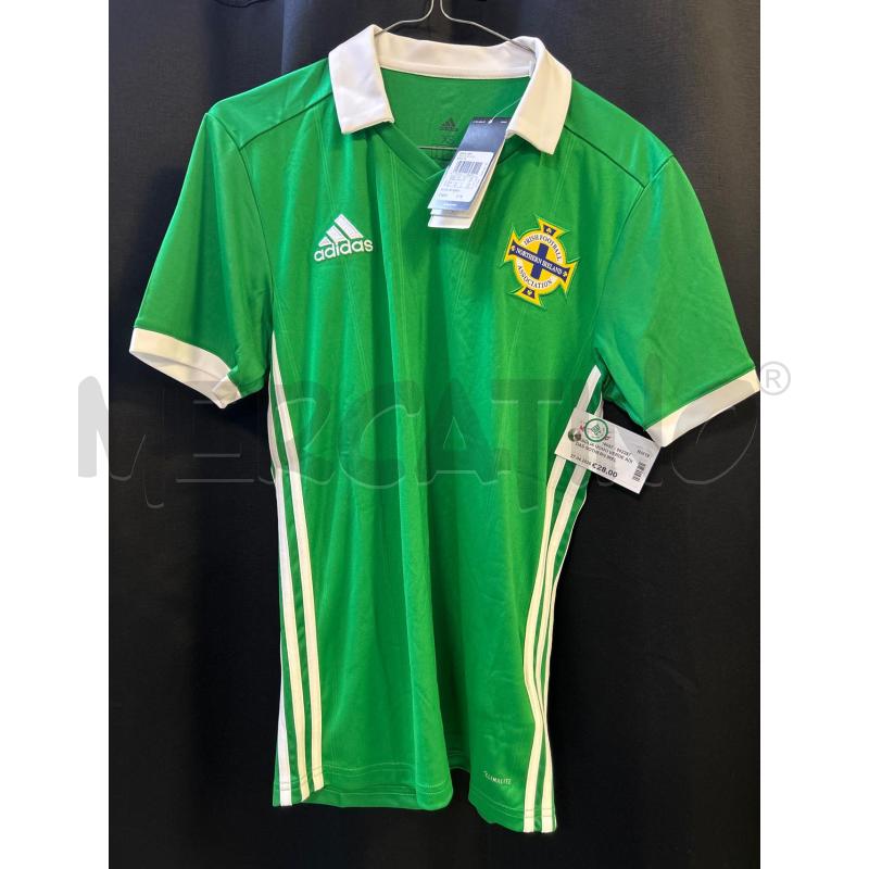 MAGLIA UOMO VERDE ADIDAS NOTHERN IRELAND | Mercatino dell'Usato Ciampino 1