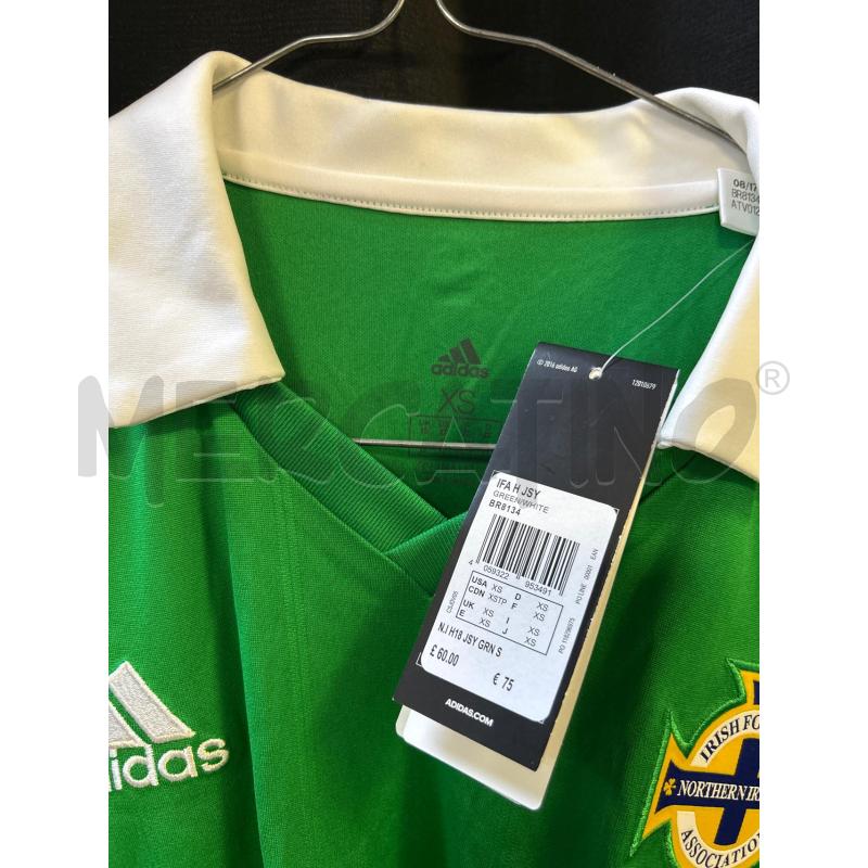 MAGLIA UOMO VERDE ADIDAS NOTHERN IRELAND | Mercatino dell'Usato Ciampino 2