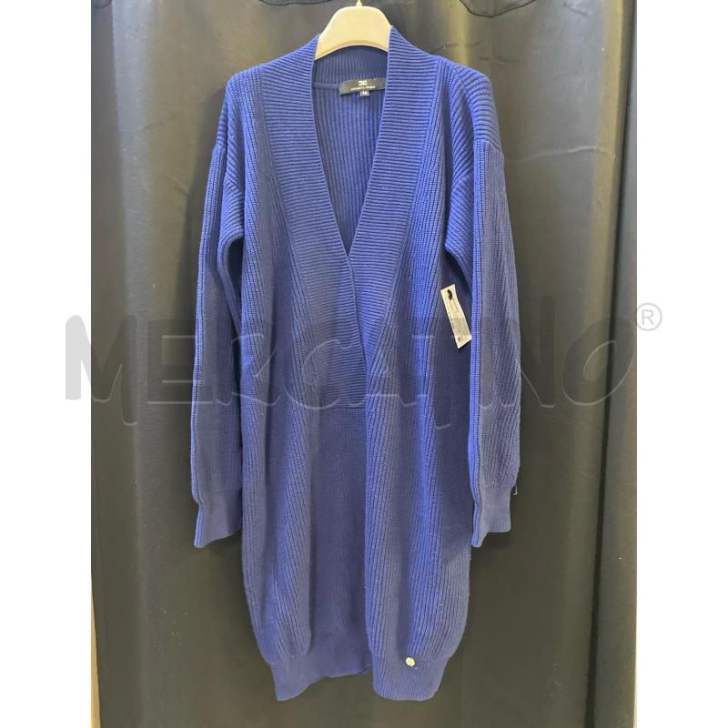 MAGLIONE DONNA ELISABETTA FRANCHI BLU  | Mercatino dell'Usato Ciampino 1