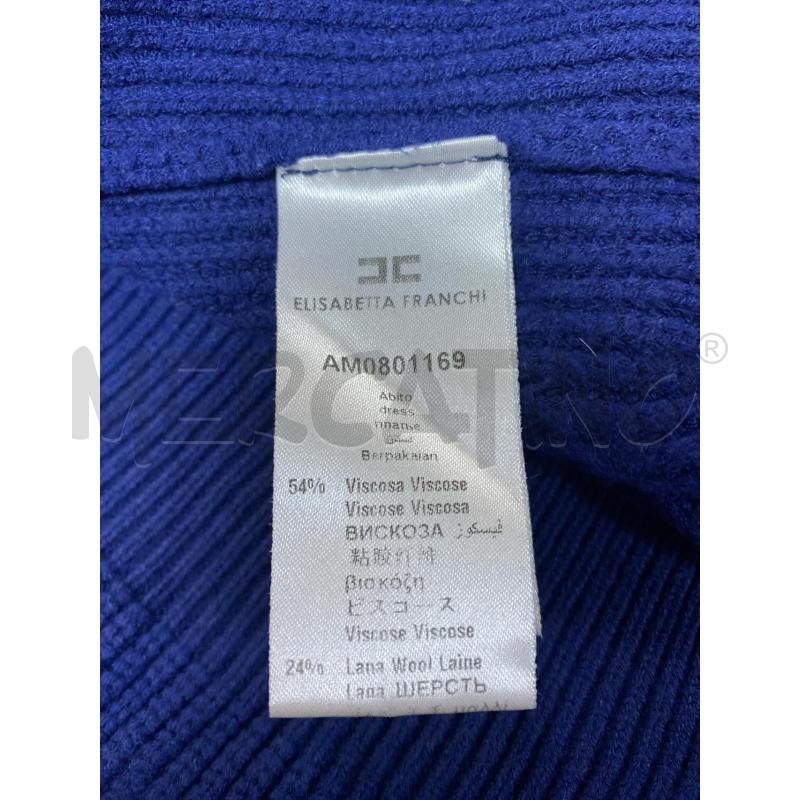 MAGLIONE DONNA ELISABETTA FRANCHI BLU  | Mercatino dell'Usato Ciampino 4
