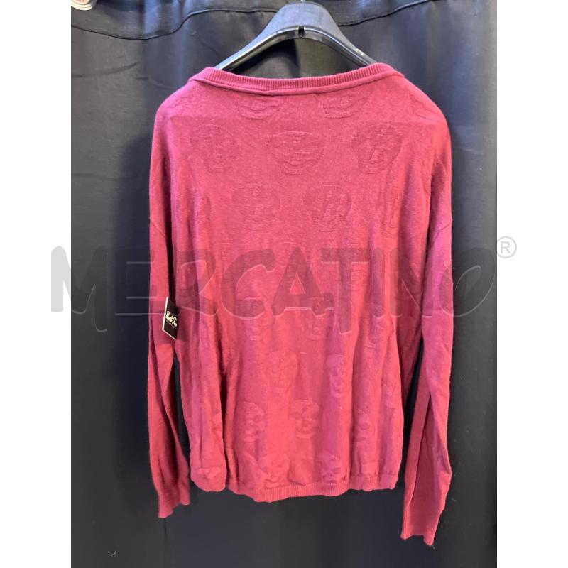 MAGLIONE DONNA PIERRE BALMAIN NUOVO BORDEAUX | Mercatino dell'Usato Ciampino 4