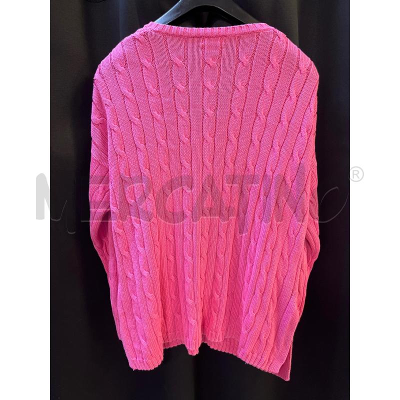 MAGLIONE DONNA POLO RALPH LAUREN FUCSIA  | Mercatino dell'Usato Ciampino 4