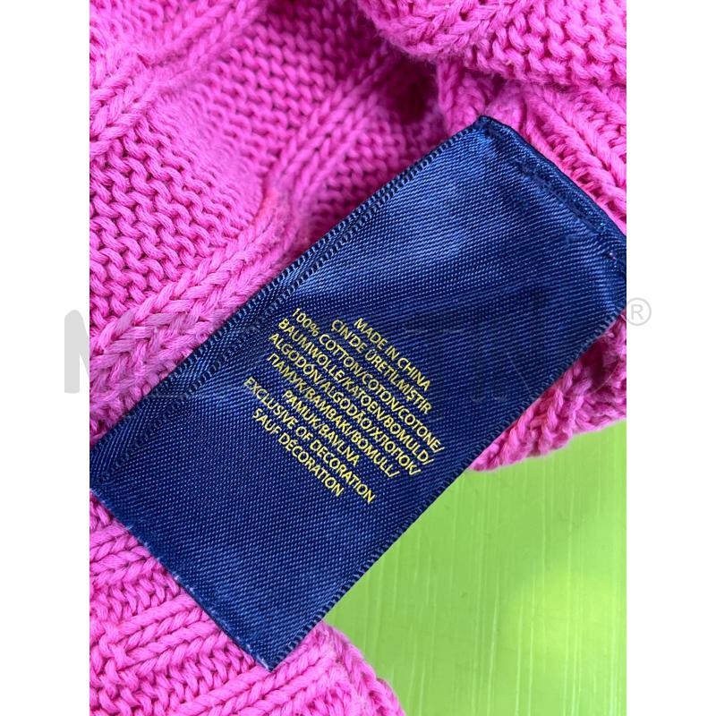 MAGLIONE DONNA POLO RALPH LAUREN FUCSIA  | Mercatino dell'Usato Ciampino 5