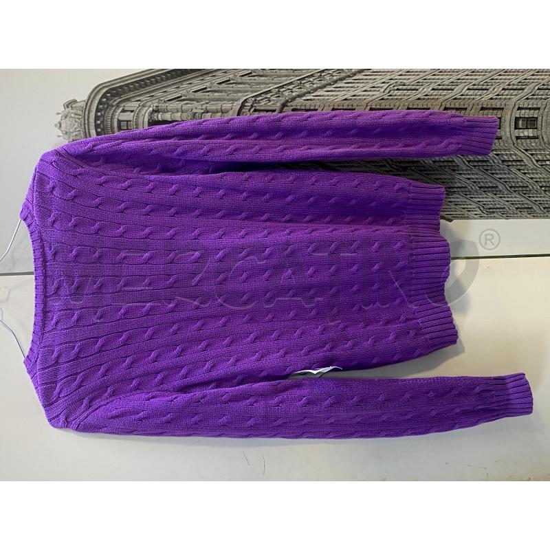 MAGLIONE DONNA RALPH LAUREN VIOLA | Mercatino dell'Usato Ciampino 4