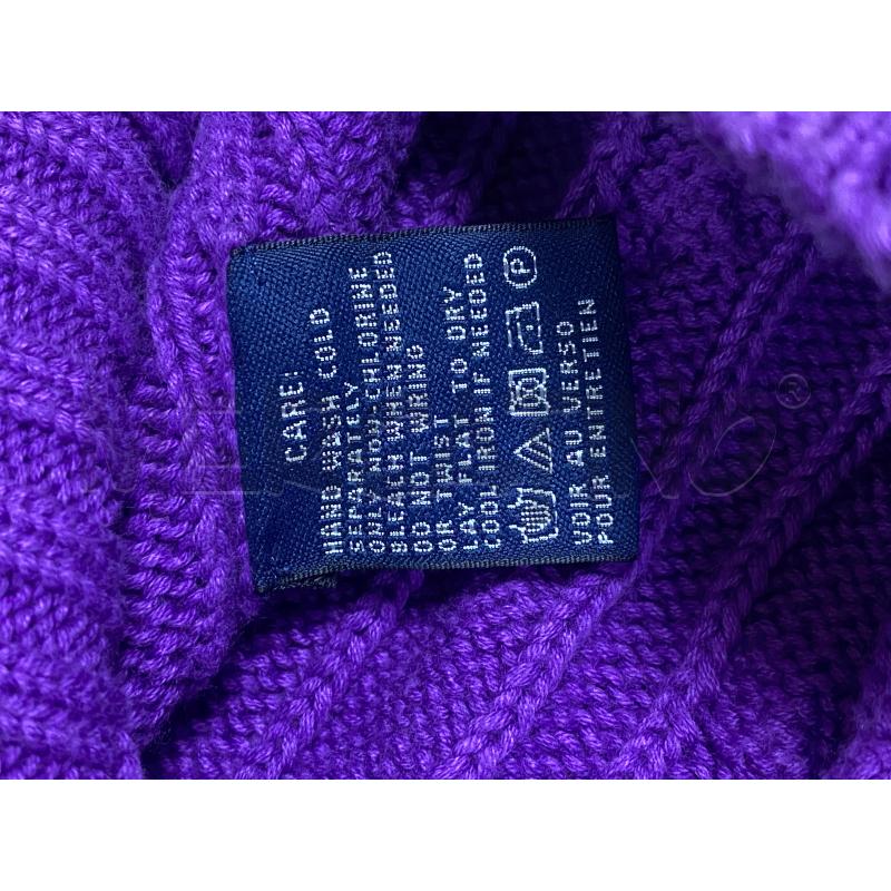 MAGLIONE DONNA RALPH LAUREN VIOLA | Mercatino dell'Usato Ciampino 5