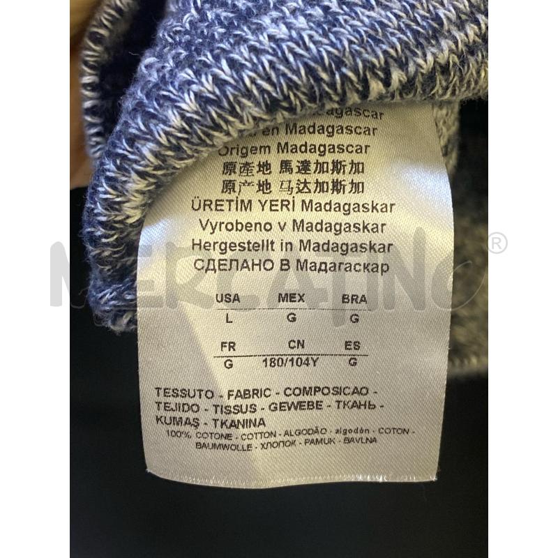 MAGLIONE UOMO ARMANI EXCHANGE BLU BIANCO  | Mercatino dell'Usato Ciampino 4