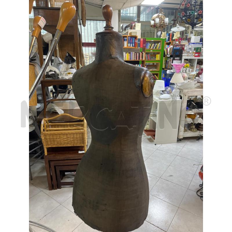 MANICHINO DA SARTA VINTAGE BASE IN LEGNO | Mercatino dell'Usato Ciampino 3