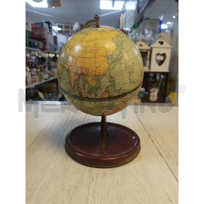 MAPPAMONDO VINTAGE METALLO  | Mercatino dell'Usato Ciampino 2