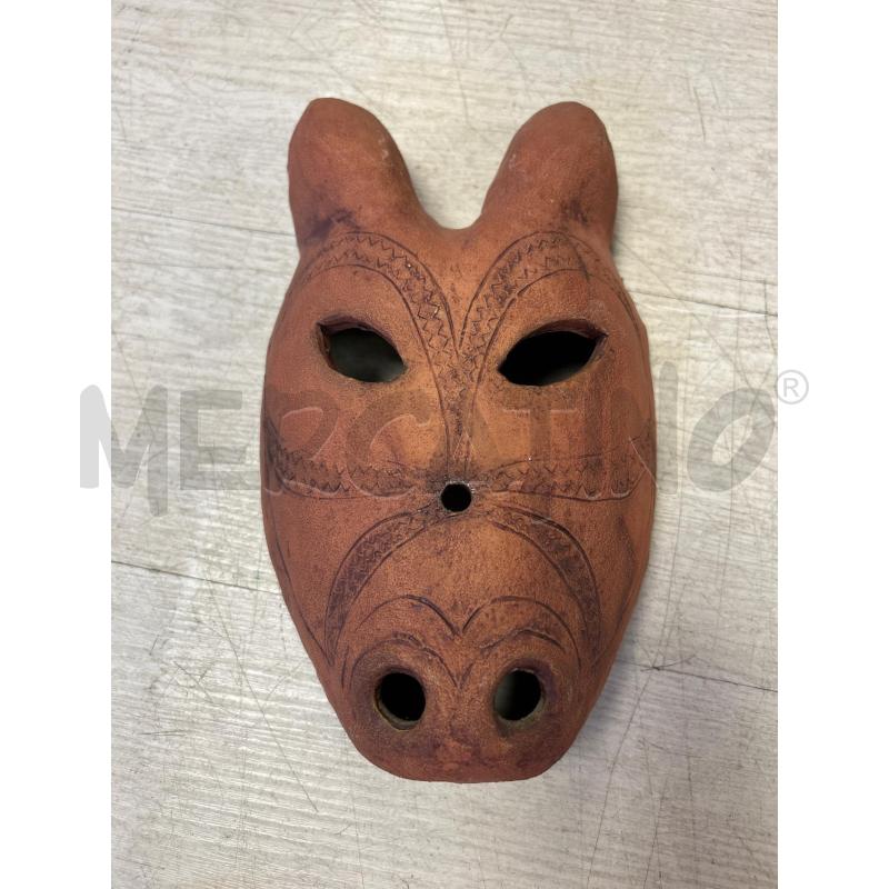 MASCHERA ANIMALE COCCIO MANDARA | Mercatino dell'Usato Ciampino 1