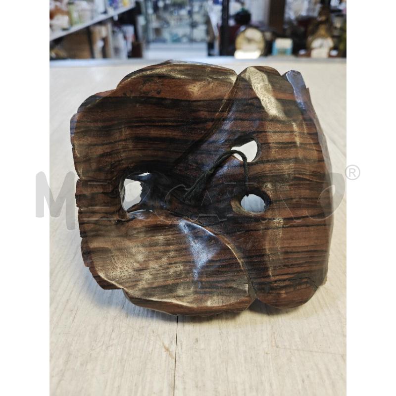MASCHERA LIBANESE LEGNO INTARSIATA A MANO | Mercatino dell'Usato Ciampino 2