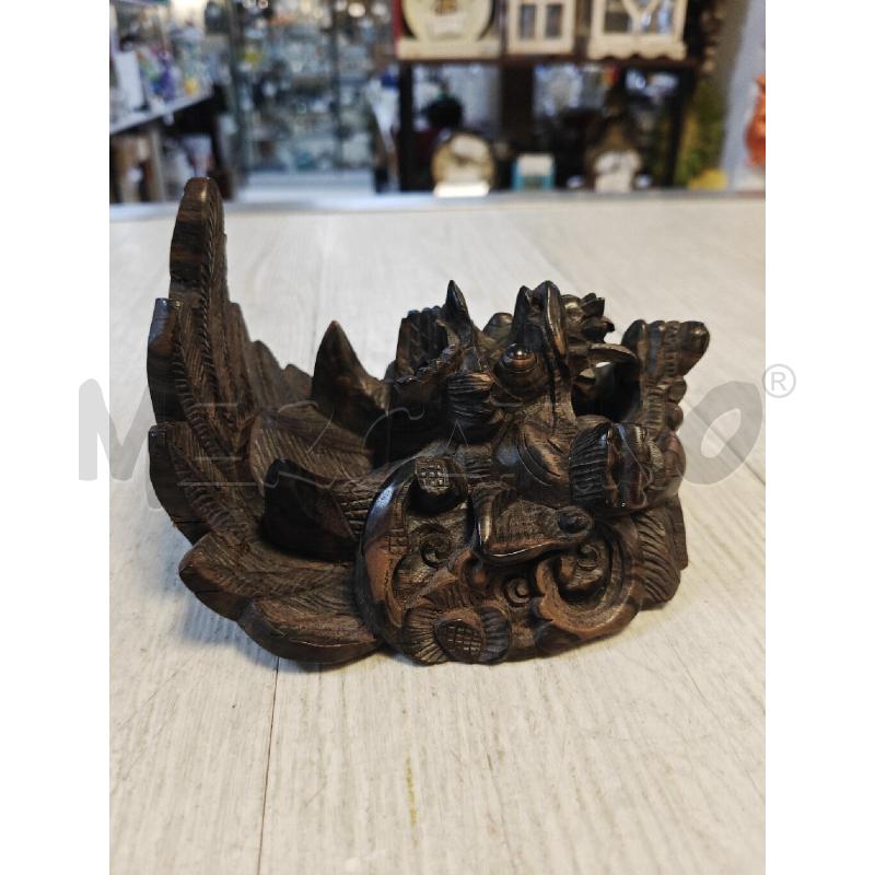 MASCHERA LIBANESE LEGNO INTARSIATA A MANO | Mercatino dell'Usato Ciampino 4