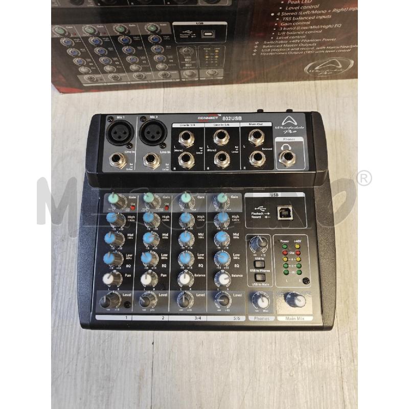 MIXER CONNECT 802USB | Mercatino dell'Usato Ciampino 2