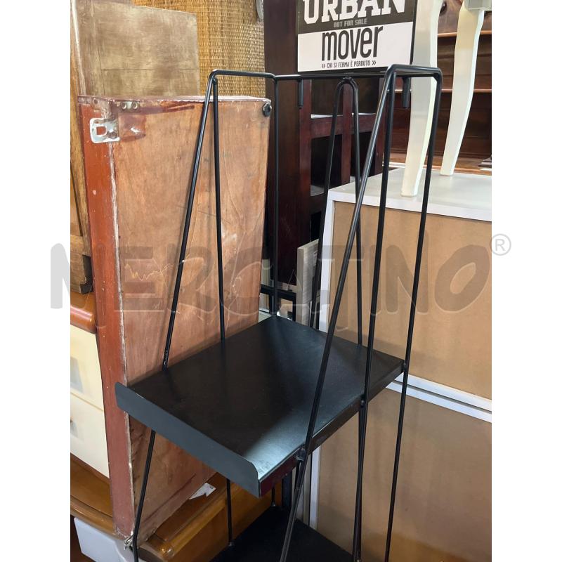 MOBILETTO IN FERRO NERO URBAN MOVER | Mercatino dell'Usato Ciampino 2