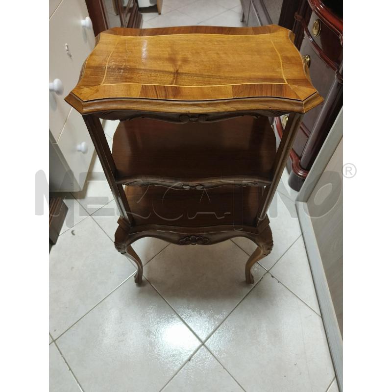 MOBILETTO IN LEGNO EPOCA CON 2 RIPIANI | Mercatino dell'Usato Ciampino 1