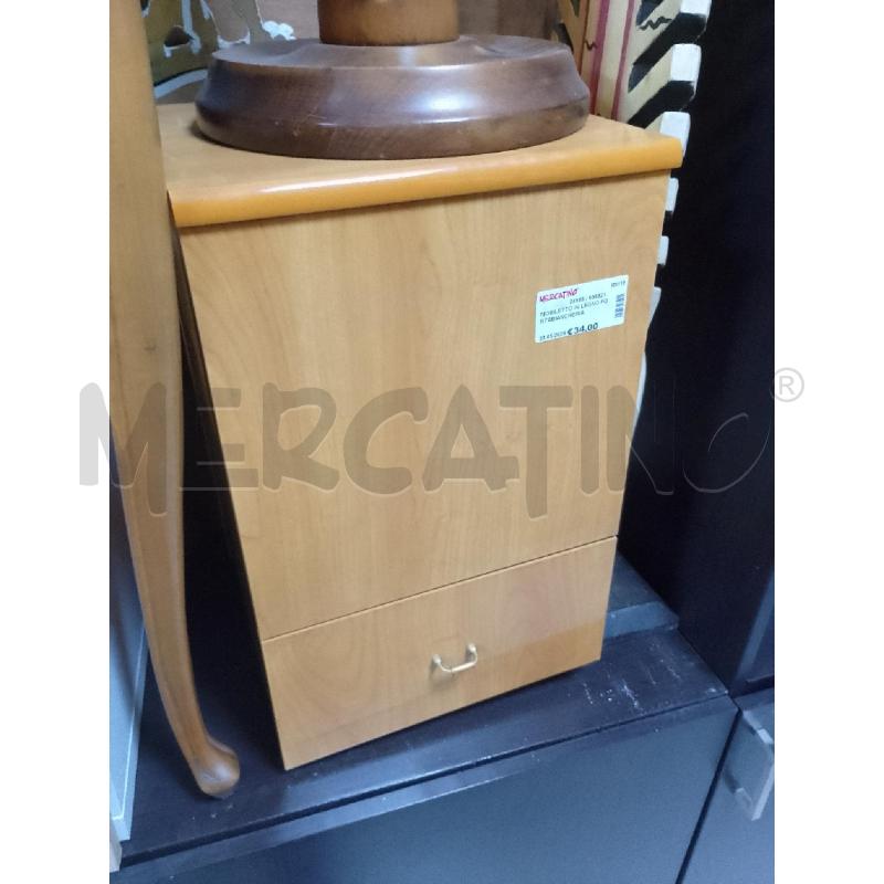 MOBILETTO IN LEGNO PORTABIANCHERIA | Mercatino dell'Usato Ciampino 3