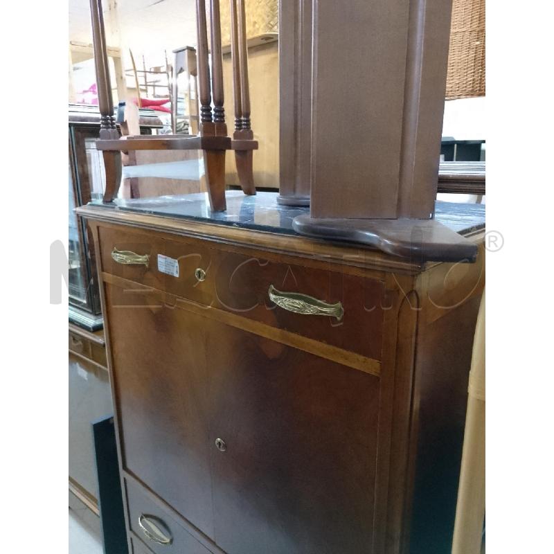 MOBILETTO LEGNO INGRESSO CON PIANO IN MARMO | Mercatino dell'Usato Ciampino 2