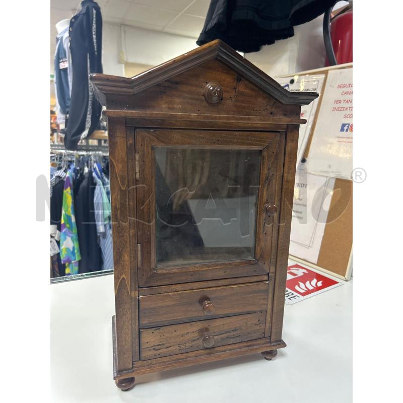 MOBILETTO N LEGNO 2 CASSETTI E 1 SPORTELLO | Mercatino dell'Usato Ciampino 1