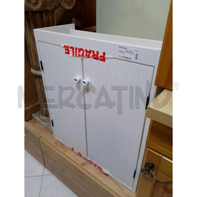 MOBILETTO SOTTOLAVELLO BIANCO | Mercatino dell'Usato Ciampino 1