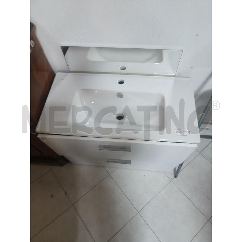 MOBILE BAGNO BIANCO CON SPECCHIO | Mercatino dell'Usato Ciampino 2