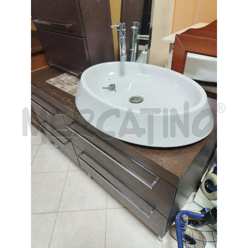 MOBILE BAGNO CON SPECCHIO WENGHE | Mercatino dell'Usato Ciampino 3