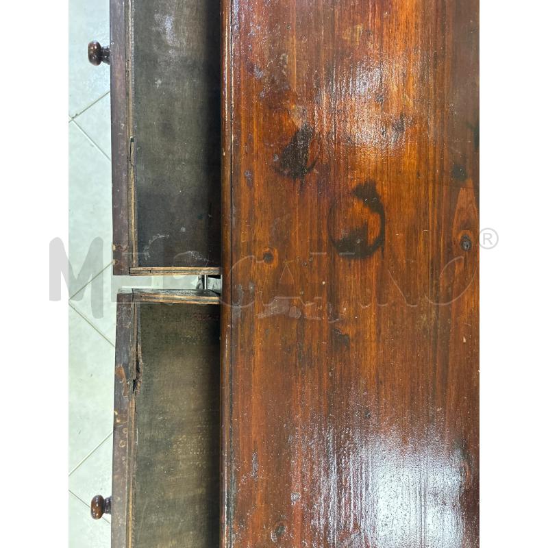 MOBILE IN LEGNO E FERRO CON 2 CASSETTI | Mercatino dell'Usato Ciampino 2