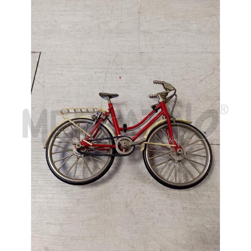MODELLINO BICICLETTA VINTAGE ROSSA | Mercatino dell'Usato Ciampino 1