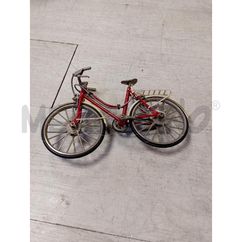 MODELLINO BICICLETTA VINTAGE ROSSA | Mercatino dell'Usato Ciampino 3