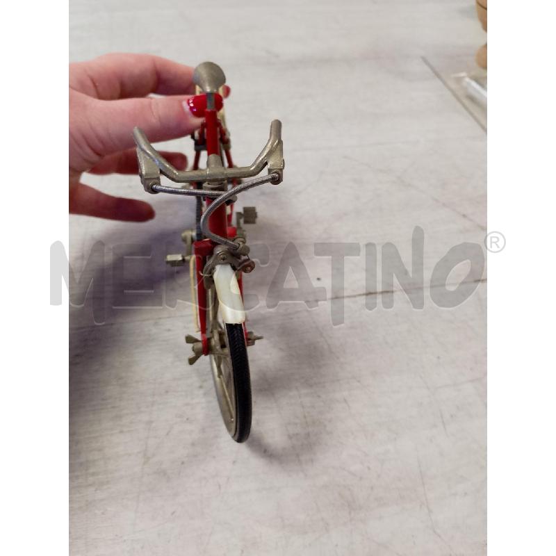 MODELLINO BICICLETTA VINTAGE ROSSA | Mercatino dell'Usato Ciampino 4