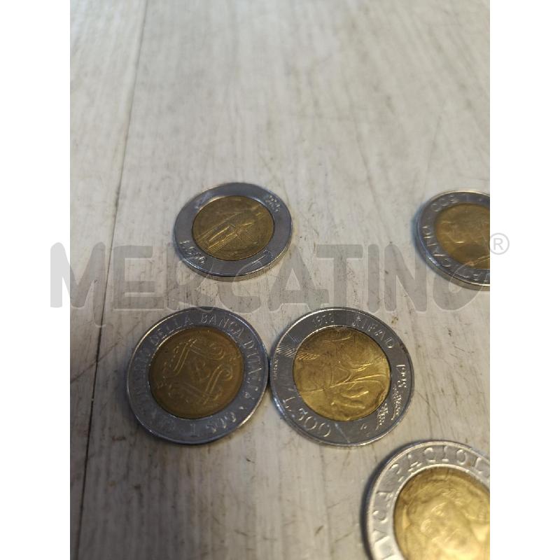 MONETE PZ.7 500LIRE | Mercatino dell'Usato Ciampino 3