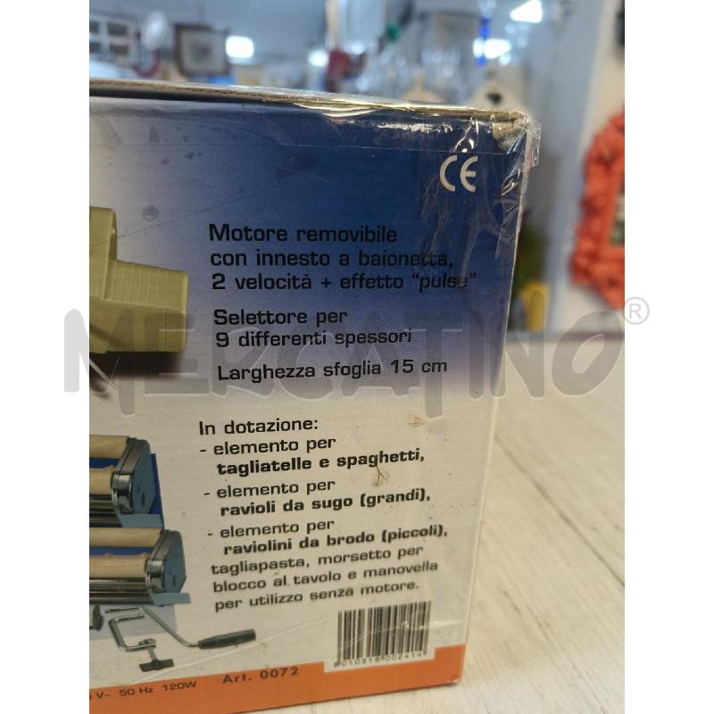 MOTORE ELETT.PER IMPAT. PASTA UNIVERSALE+ ACCESSORI | Mercatino dell'Usato Ciampino 2