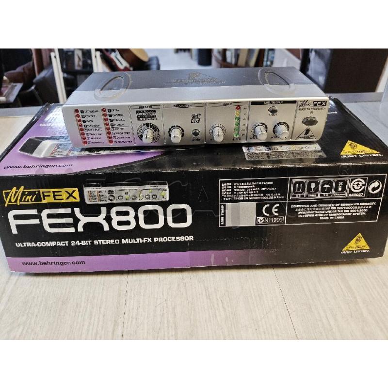 MULTIEFFETTO PROCESSORE BEHRINGER FEX800 | Mercatino dell'Usato Ciampino 1