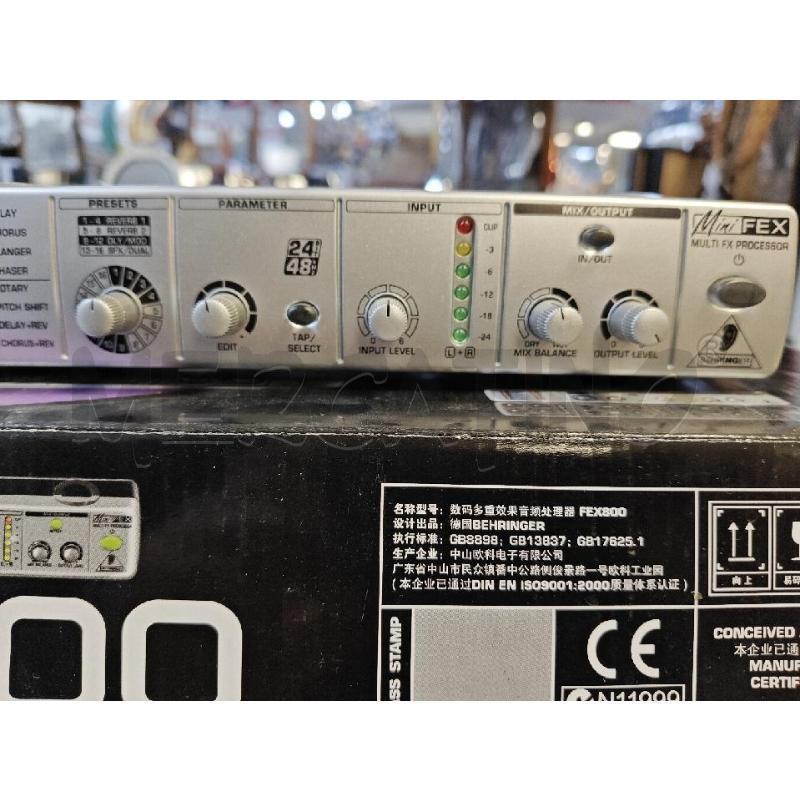 MULTIEFFETTO PROCESSORE BEHRINGER FEX800 | Mercatino dell'Usato Ciampino 3