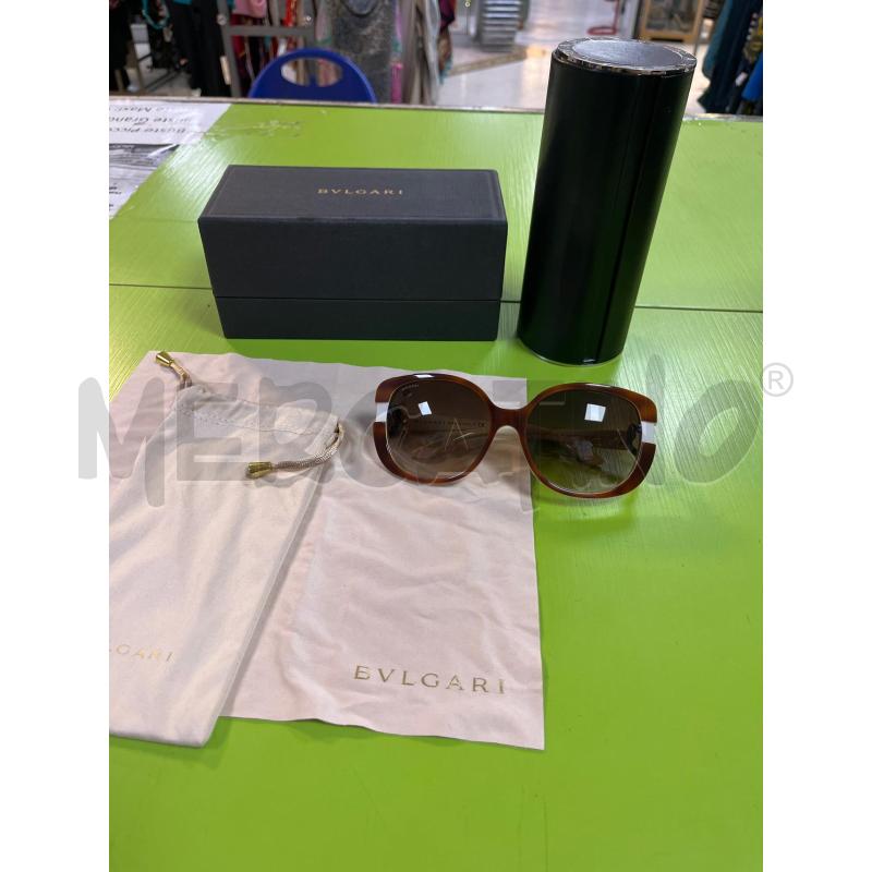 OCCHIALI DONNA BVLGARI BIANCHI DAVANTI MARR | Mercatino dell'Usato Ciampino 1