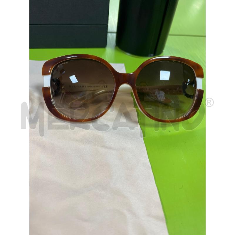 OCCHIALI DONNA BVLGARI BIANCHI DAVANTI MARR | Mercatino dell'Usato Ciampino 2