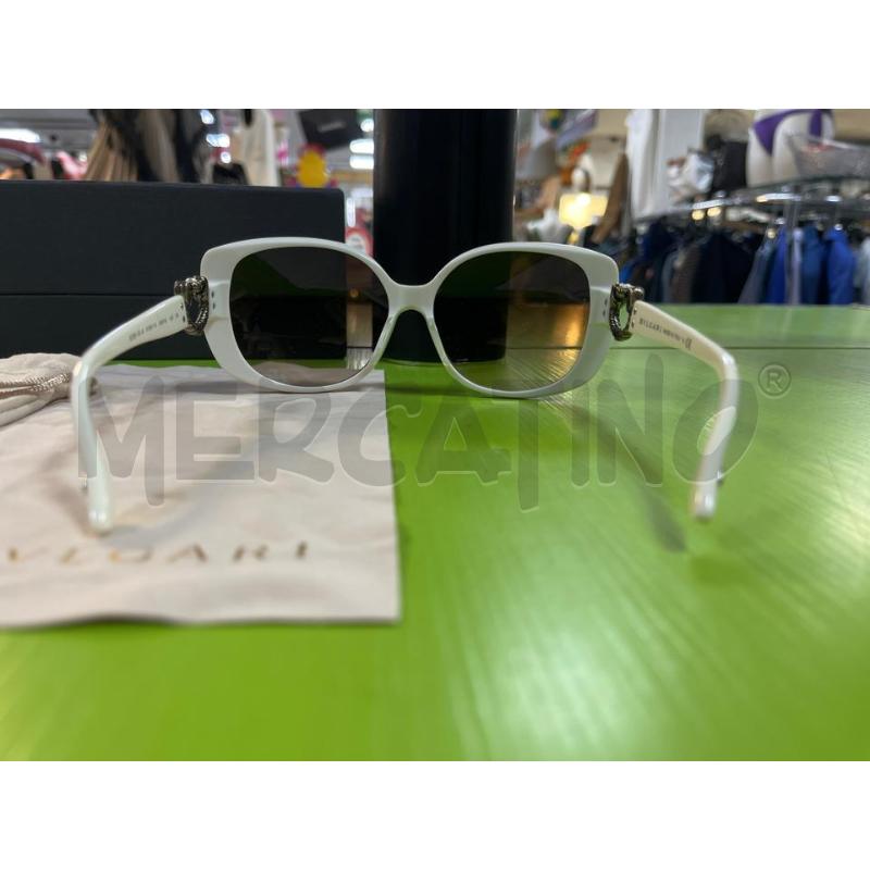 OCCHIALI DONNA BVLGARI BIANCHI DAVANTI MARR | Mercatino dell'Usato Ciampino 4