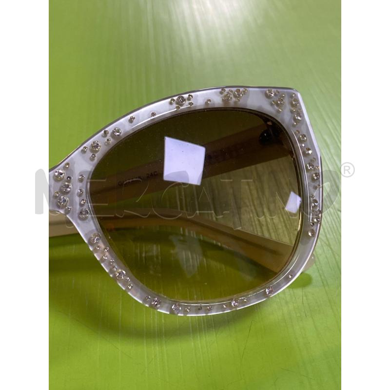 OCCHIALI DONNA GUESS BIANCHI BRILL INTORNO  | Mercatino dell'Usato Ciampino 4