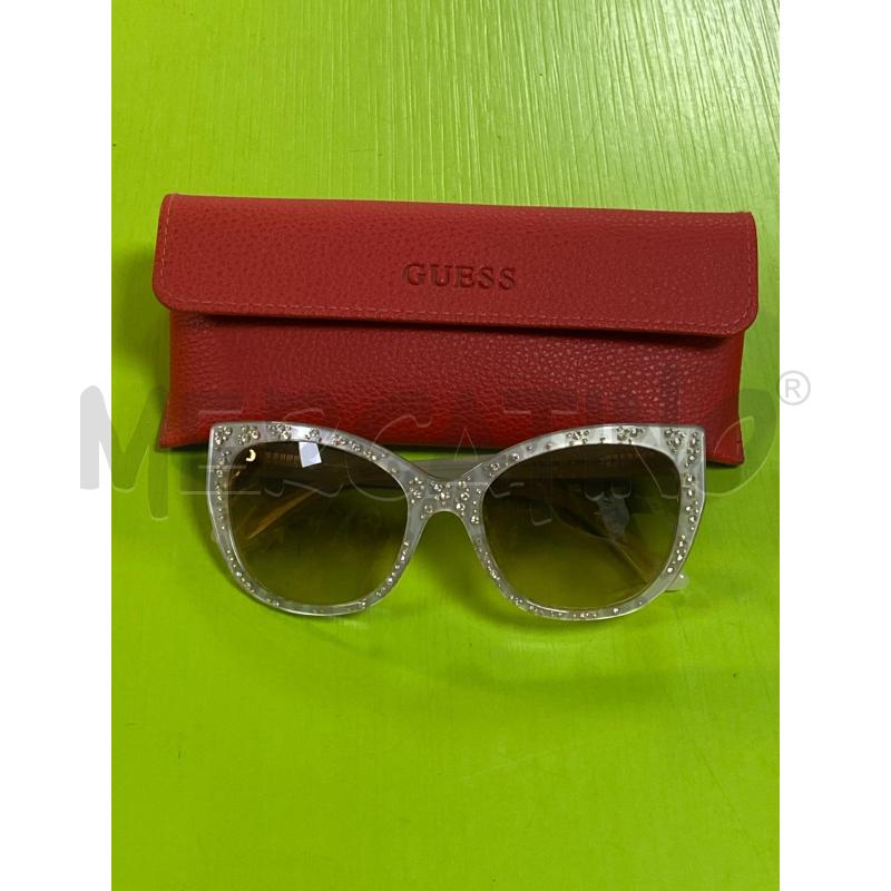 OCCHIALI DONNA GUESS BIANCHI BRILL INTORNO  | Mercatino dell'Usato Ciampino 5
