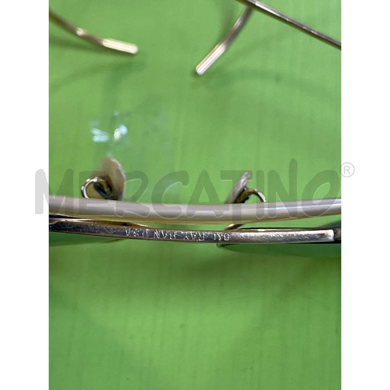 OCCHIALI DONNA MODELLO RAYBAN DORATI STECCA ARROTOLATA | Mercatino dell'Usato Ciampino 3