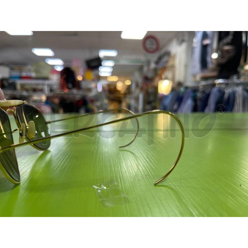 OCCHIALI DONNA MODELLO RAYBAN DORATI STECCA ARROTOLATA | Mercatino dell'Usato Ciampino 4
